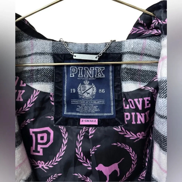 Vintage Pink Victoria’s Secret Limited Edition Shacket Wool Blend Jacket - Picture 5 of 12